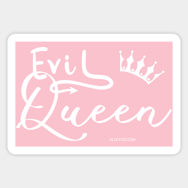 Evil Queen Sticker by Alley Ciz